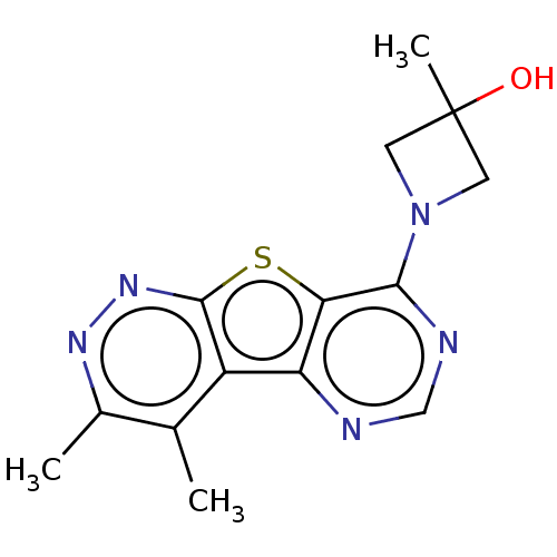 Chemical structure of BindingDB Monomer ID 372296