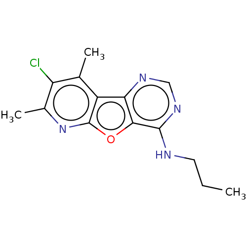 Chemical structure of BindingDB Monomer ID 372307