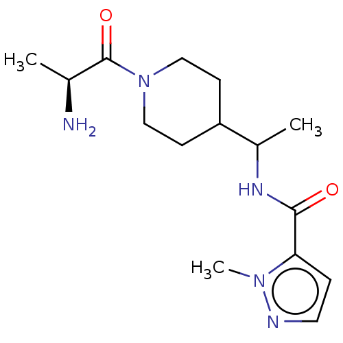 Chemical structure of BindingDB Monomer ID 378282