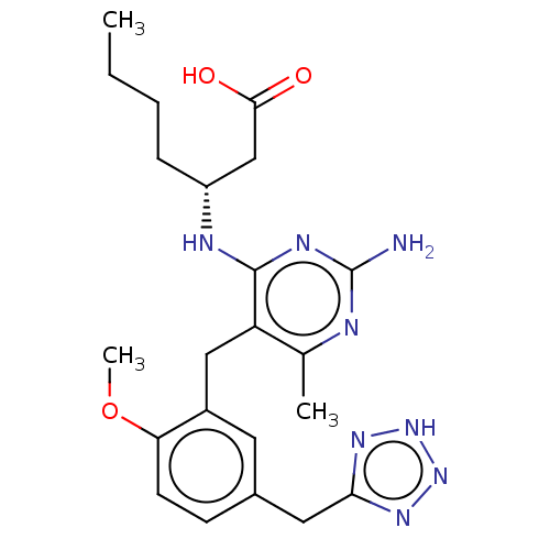 Chemical structure of BindingDB Monomer ID 385009