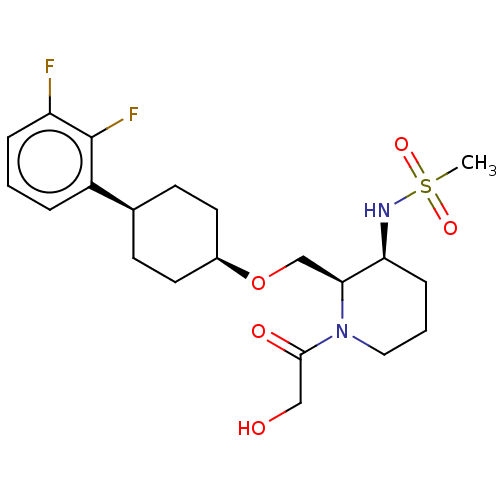 Chemical structure of BindingDB Monomer ID 386083