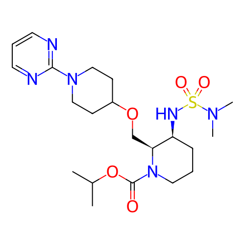 Chemical structure of BindingDB Monomer ID 386087