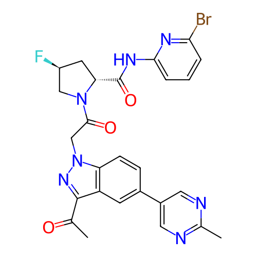 Chemical structure of BindingDB Monomer ID 386574