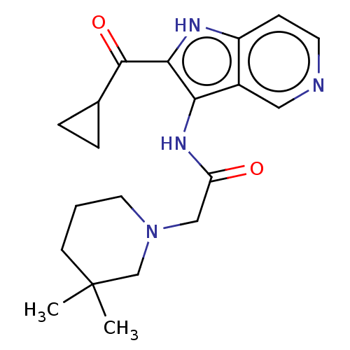 Chemical structure of BindingDB Monomer ID 387774