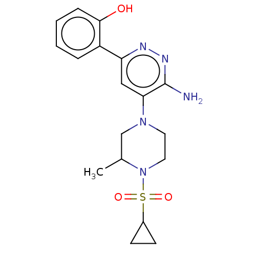 Chemical structure of BindingDB Monomer ID 394510