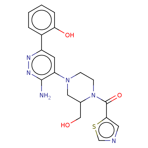 Chemical structure of BindingDB Monomer ID 394542
