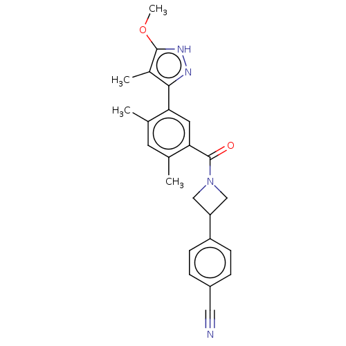 Chemical structure of BindingDB Monomer ID 397782