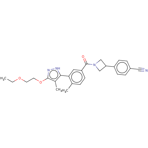Chemical structure of BindingDB Monomer ID 397785