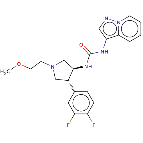 Chemical structure of BindingDB Monomer ID 399160