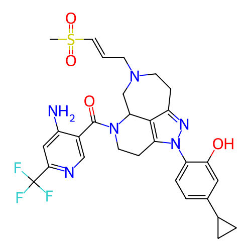 Chemical structure of BindingDB Monomer ID 46490