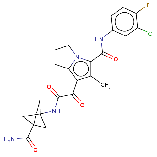 Chemical structure of BindingDB Monomer ID 400127