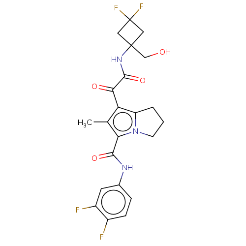 Chemical structure of BindingDB Monomer ID 400136