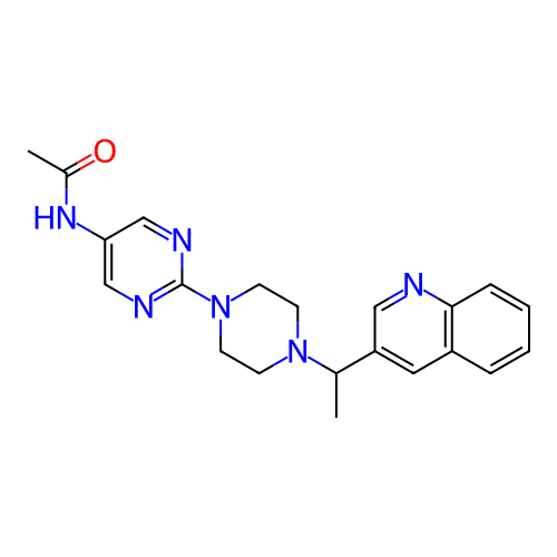 Chemical structure of BindingDB Monomer ID 408227