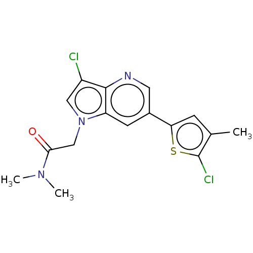 Chemical structure of BindingDB Monomer ID 409735