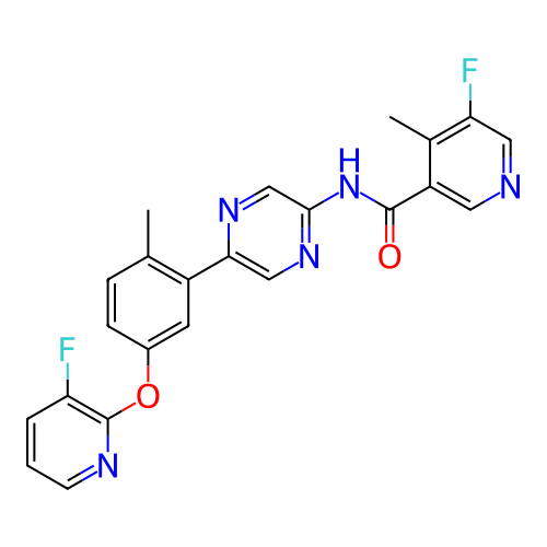 Chemical structure of BindingDB Monomer ID 412510