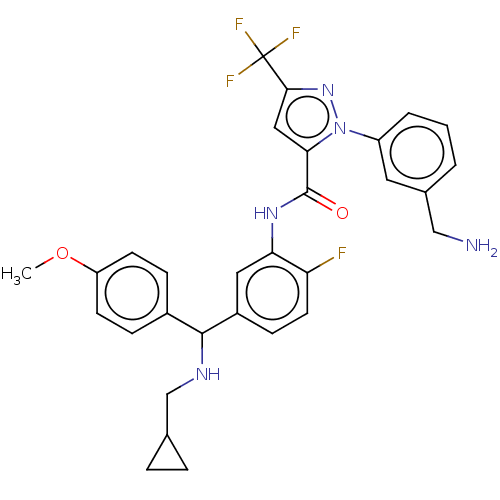 Chemical structure of BindingDB Monomer ID 416845