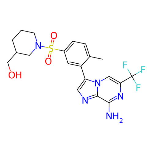 Chemical structure of BindingDB Monomer ID 421290