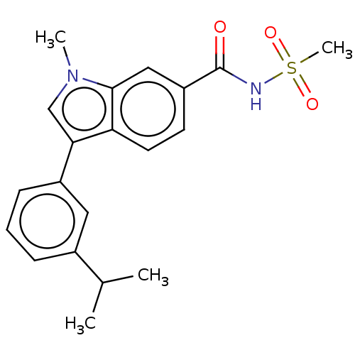 Chemical structure of BindingDB Monomer ID 429488