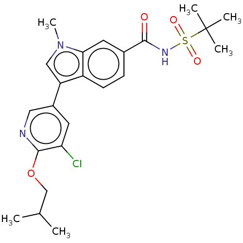 Chemical structure of BindingDB Monomer ID 429519