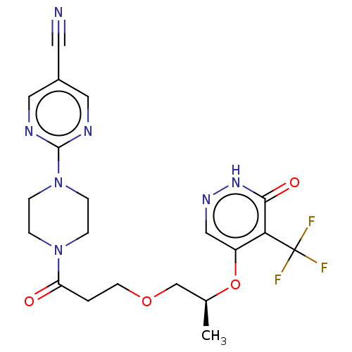 Chemical structure of BindingDB Monomer ID 431693
