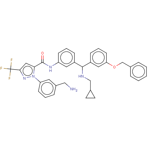 Chemical structure of BindingDB Monomer ID 439423