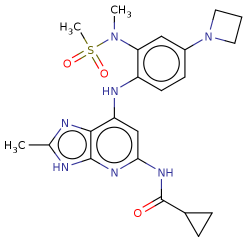 Chemical structure of BindingDB Monomer ID 442164