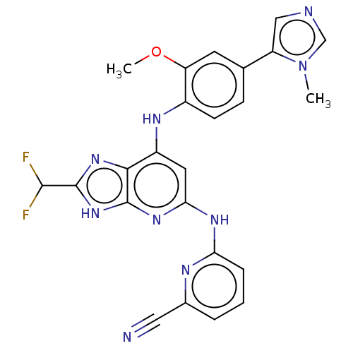 Chemical structure of BindingDB Monomer ID 442182