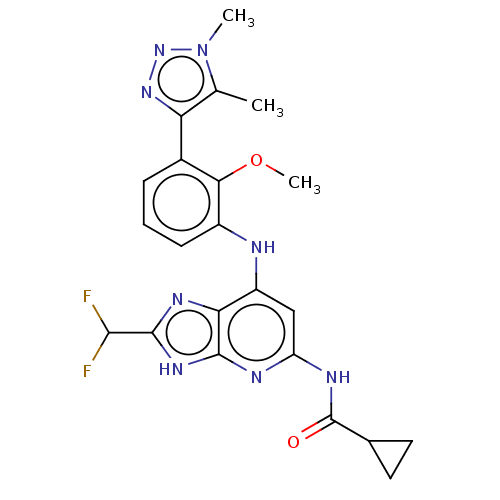 Chemical structure of BindingDB Monomer ID 442194