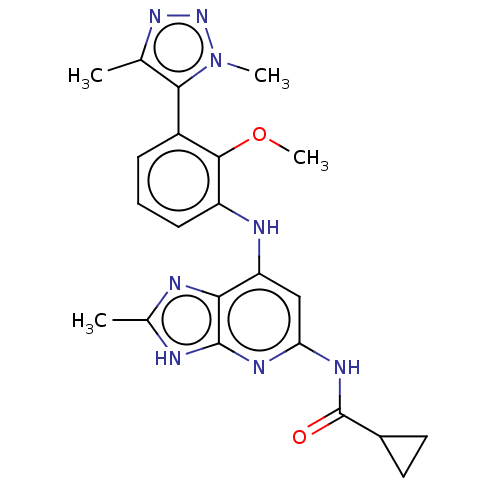 Chemical structure of BindingDB Monomer ID 442196