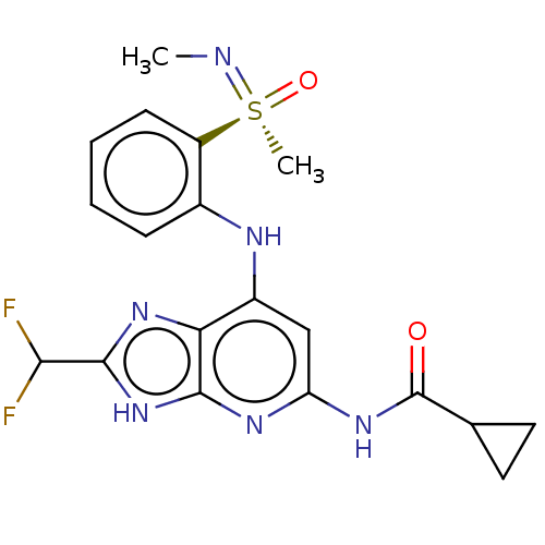 Chemical structure of BindingDB Monomer ID 442435