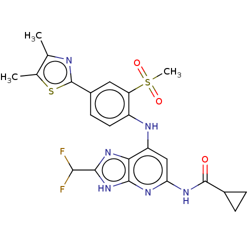Chemical structure of BindingDB Monomer ID 442454