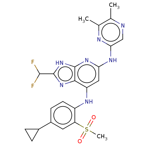 Chemical structure of BindingDB Monomer ID 442456