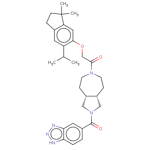 Chemical structure of BindingDB Monomer ID 446323