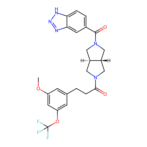 Chemical structure of BindingDB Monomer ID 446401