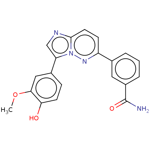 Chemical structure of BindingDB Monomer ID 447181