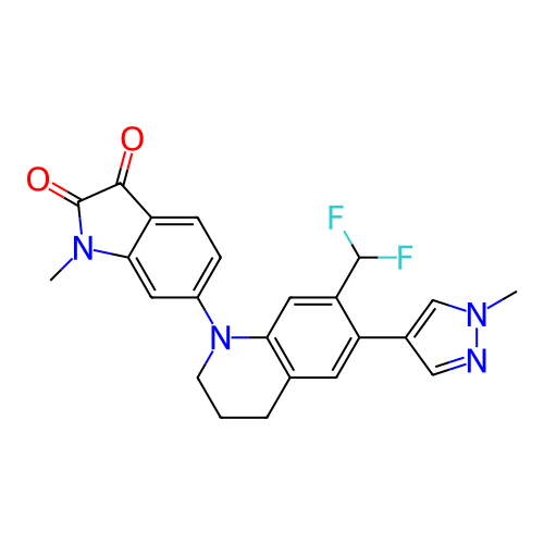 Chemical structure of BindingDB Monomer ID 448623