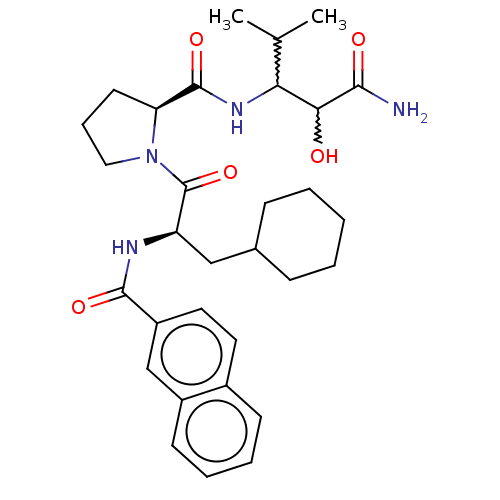 Chemical structure of BindingDB Monomer ID 453402