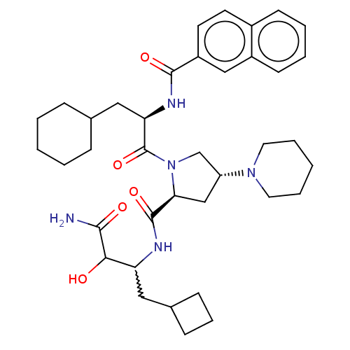 Chemical structure of BindingDB Monomer ID 453408