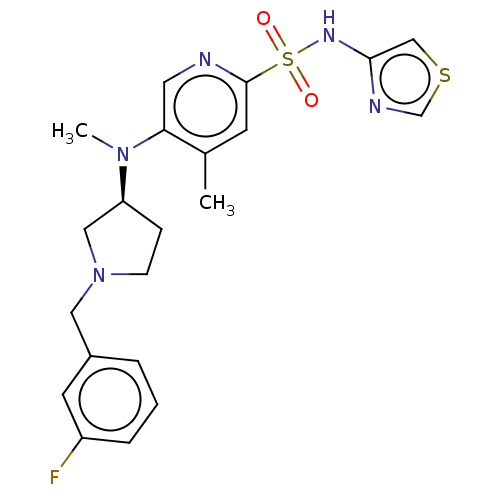 Chemical structure of BindingDB Monomer ID 458261