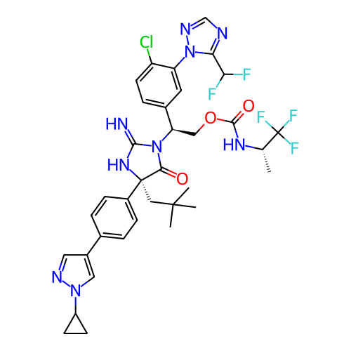 Chemical structure of BindingDB Monomer ID 461171