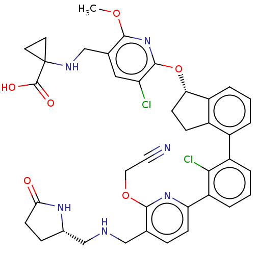 Chemical structure of BindingDB Monomer ID 461547
