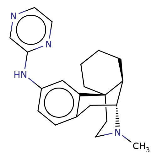 Chemical structure of BindingDB Monomer ID 461986