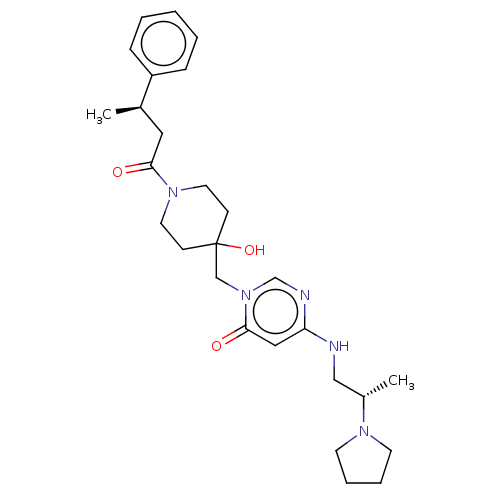 Chemical structure of BindingDB Monomer ID 462444
