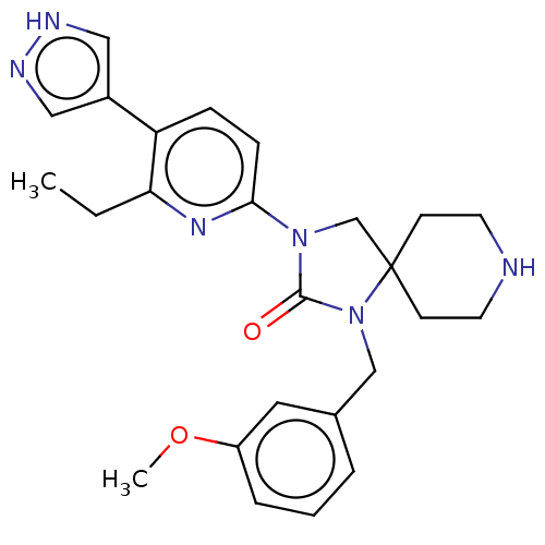 Chemical structure of BindingDB Monomer ID 464195