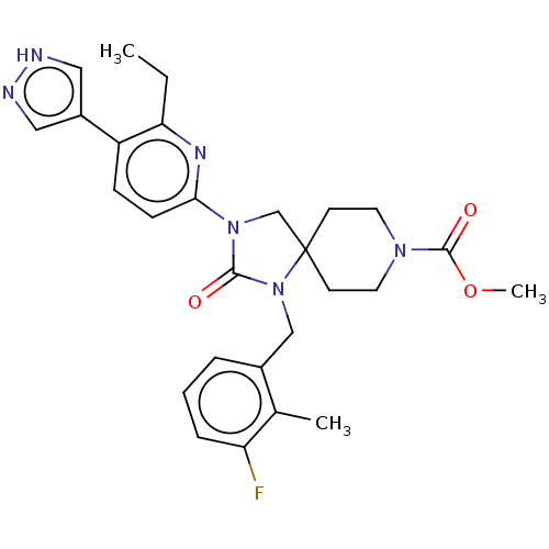 Chemical structure of BindingDB Monomer ID 464224