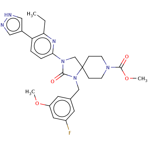 Chemical structure of BindingDB Monomer ID 464227