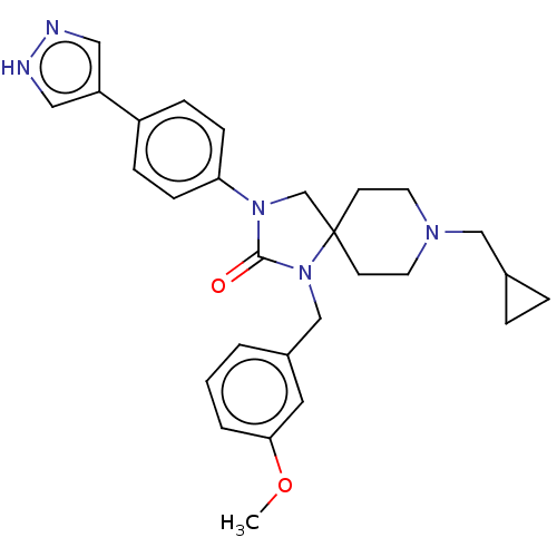Chemical structure of BindingDB Monomer ID 464235
