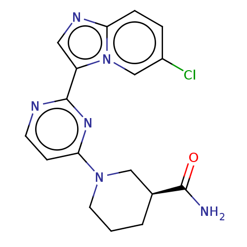 Chemical structure of BindingDB Monomer ID 464765