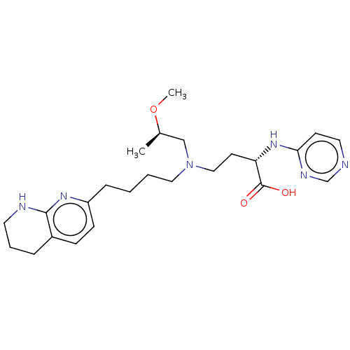 Chemical structure of BindingDB Monomer ID 465317