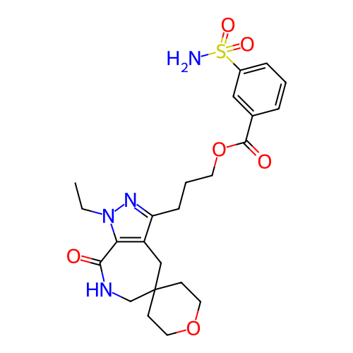 Chemical structure of BindingDB Monomer ID 465964